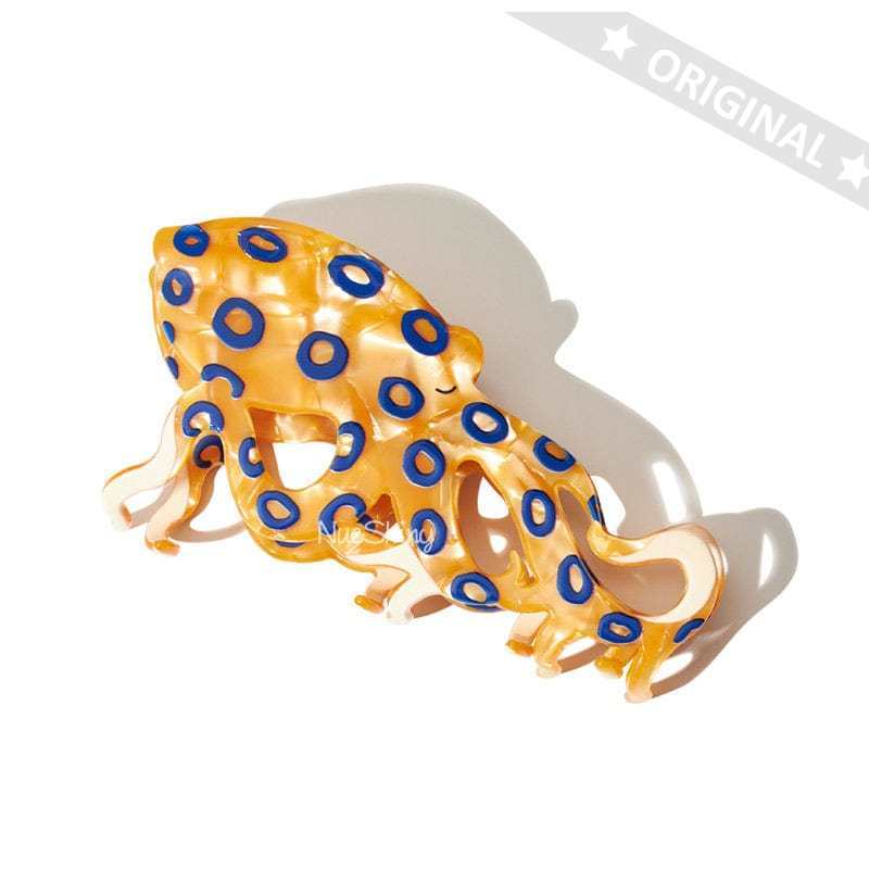 Large Blue-Ringed Octopus Hair Claw丨NueShiny