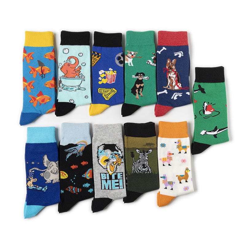 Ocean Animal Pattern Socks | Nueshiny