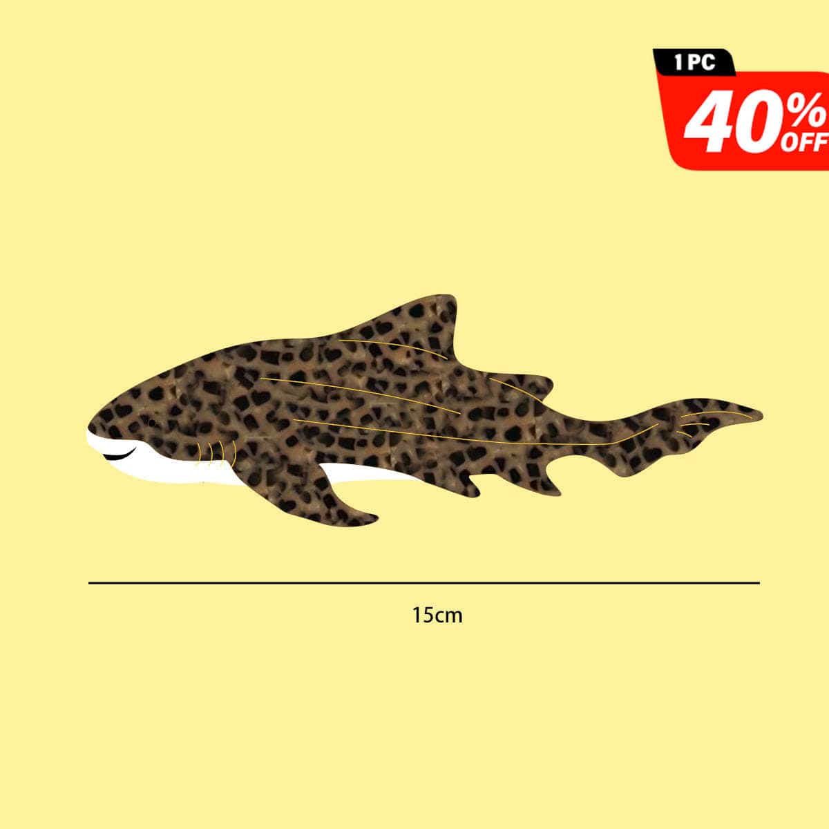 Pre-sale Large  Zebra Shark Hair Claw | NueShiny