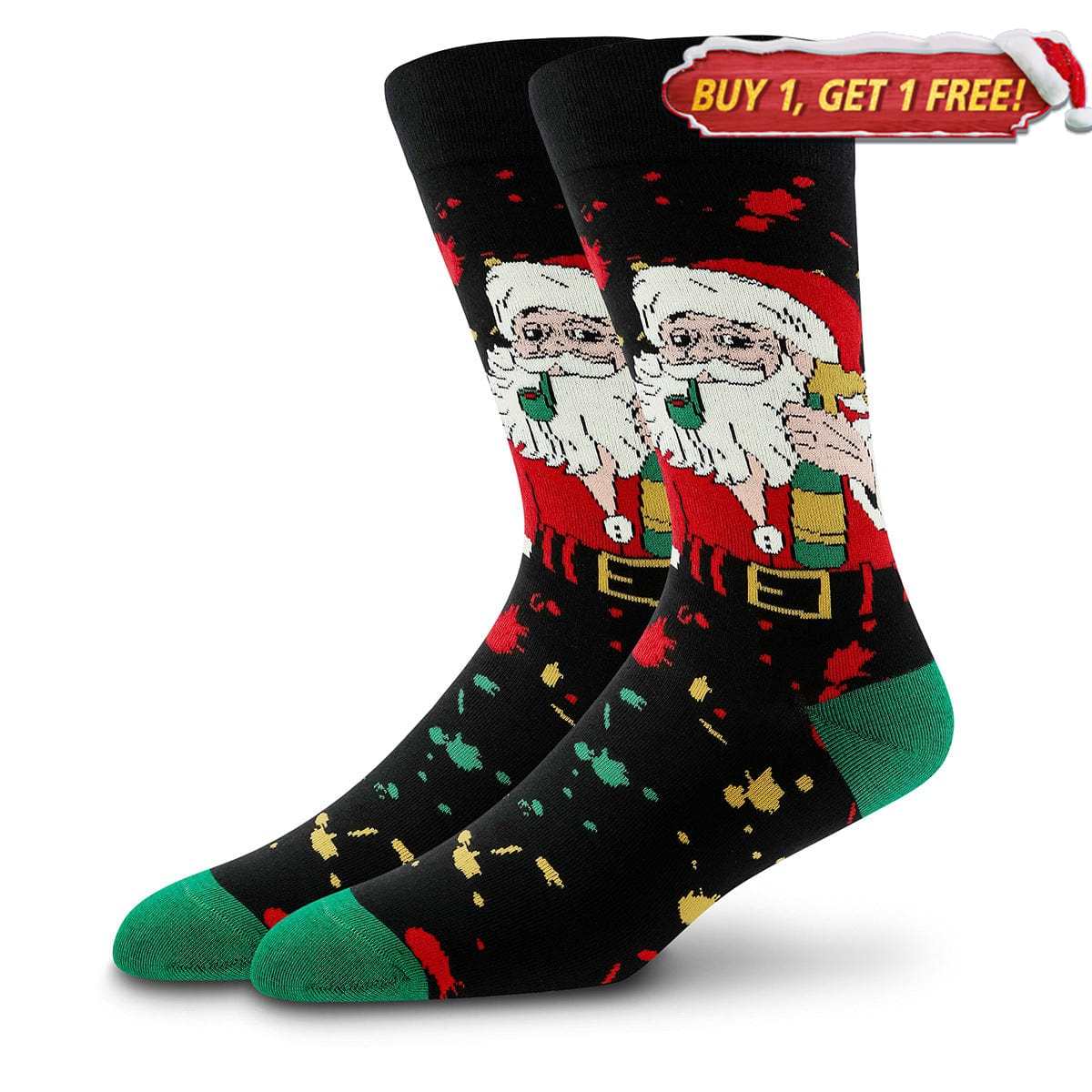 Lively Santa Socks | Nueshiny