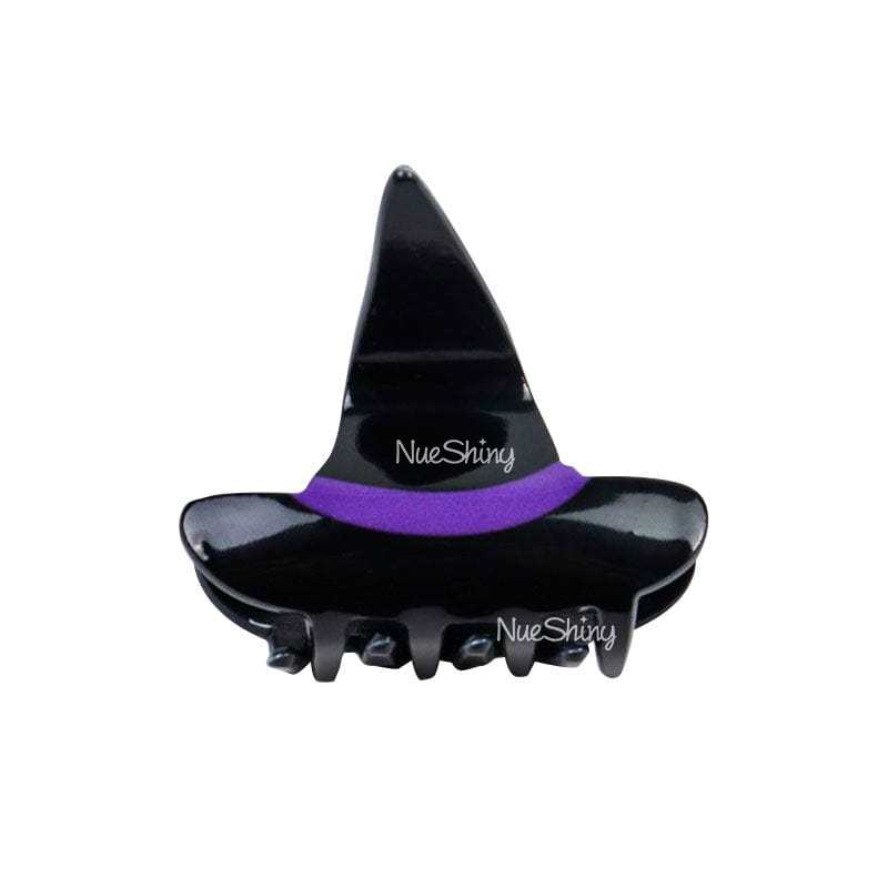 Witch Hat Happy Halloween Hair Claw