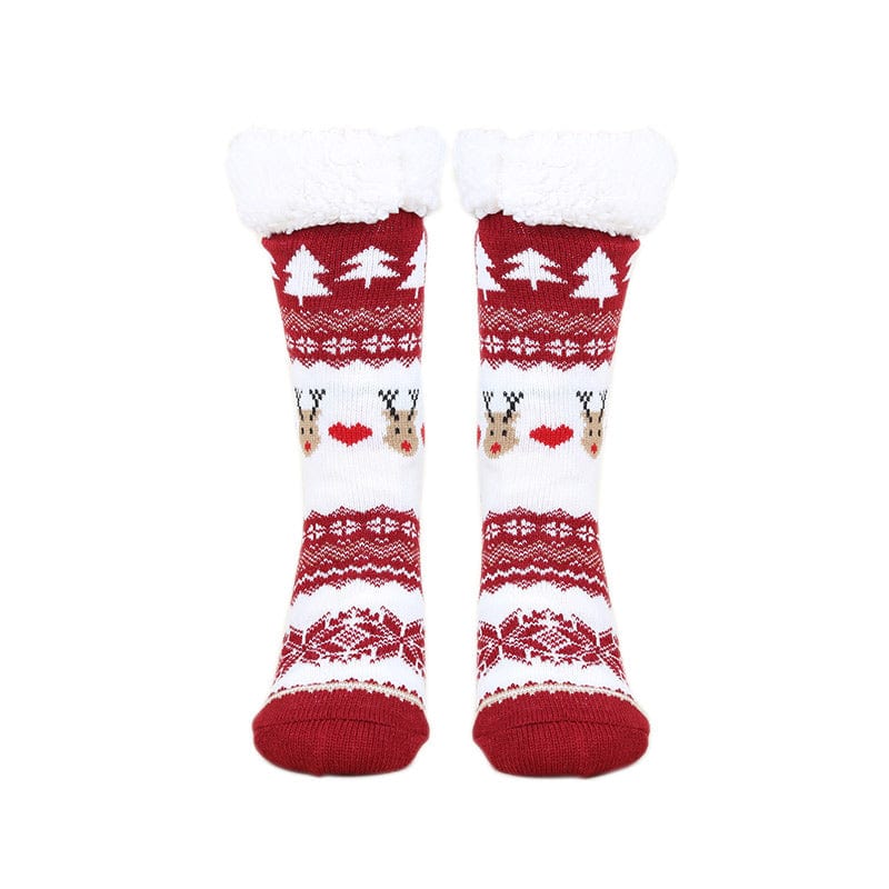 Sleigh Elk Christmas Socks丨NueShiny