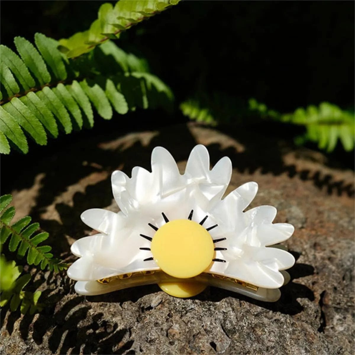 Half-Hardy Chrysanthemum Flower Hair Claw丨NueShiny