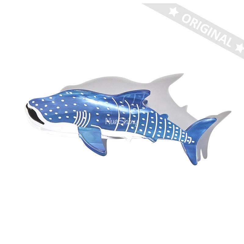 Jumbo Blue Whale Shark Ocean Series Hair Claw丨NueShiny