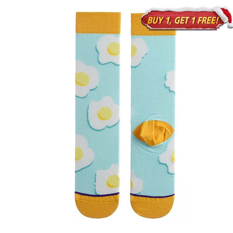 Fried Egg Socks | Nueshiny