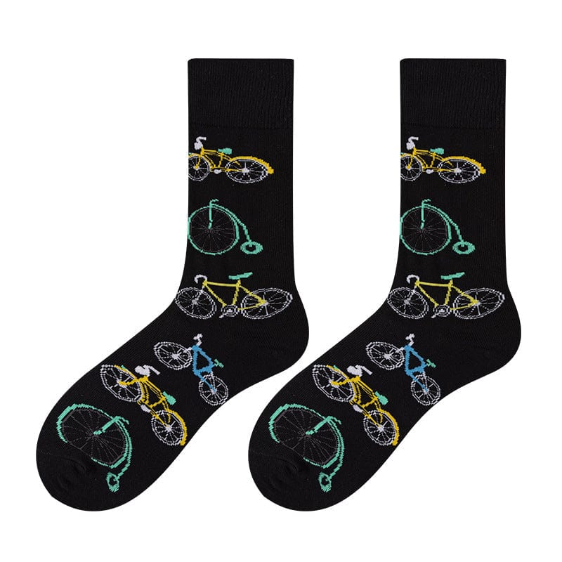 Bicycle Pattern Socks | Nueshiny