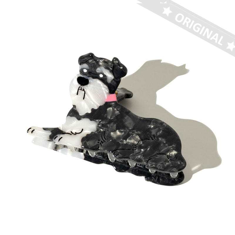 Schnauzer Dog Exclusive Design Hair Claw丨NueShiny