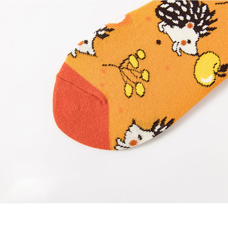 Hedgehog Pattern Socks | Nueshiny