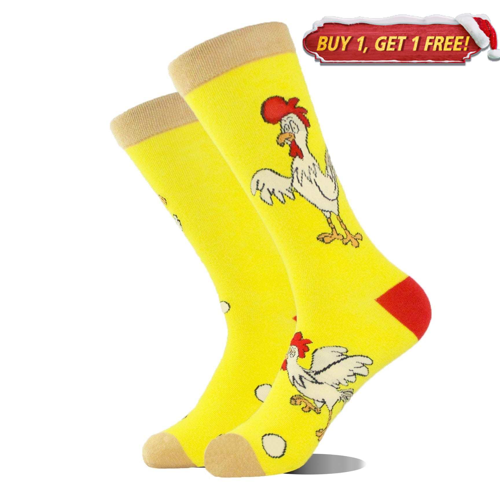 Chicken Mismatched Socks | Nueshiny