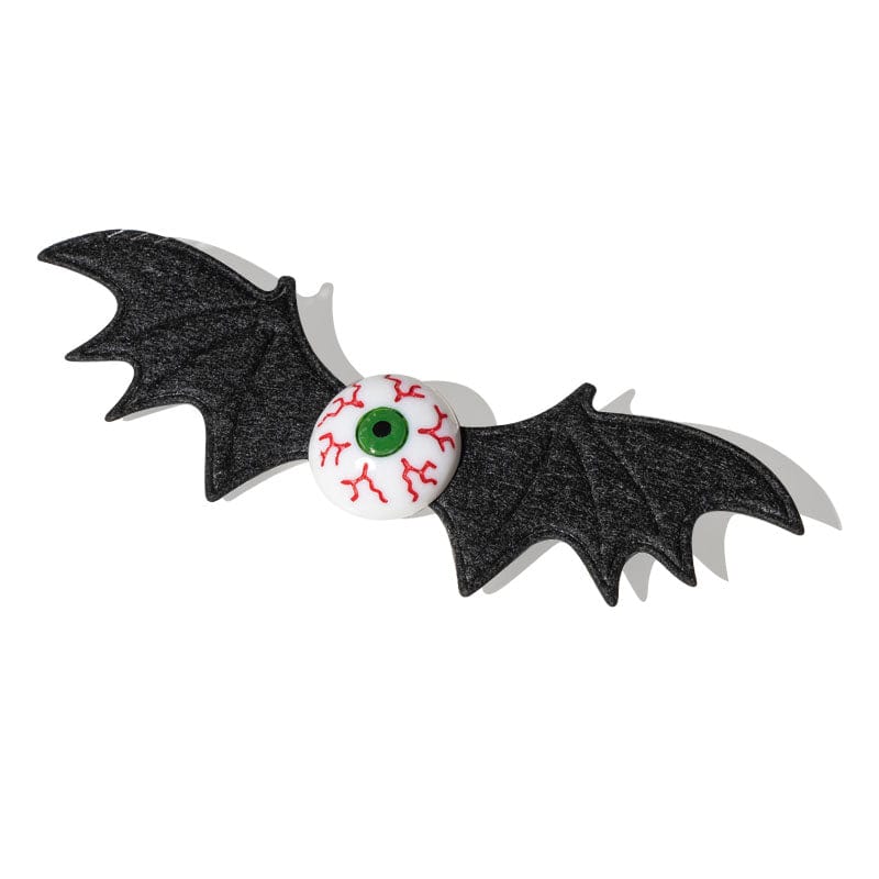 2Pcs Halloween Gothic Devil Eyes Bat Wings Hair Clips丨NueShiny