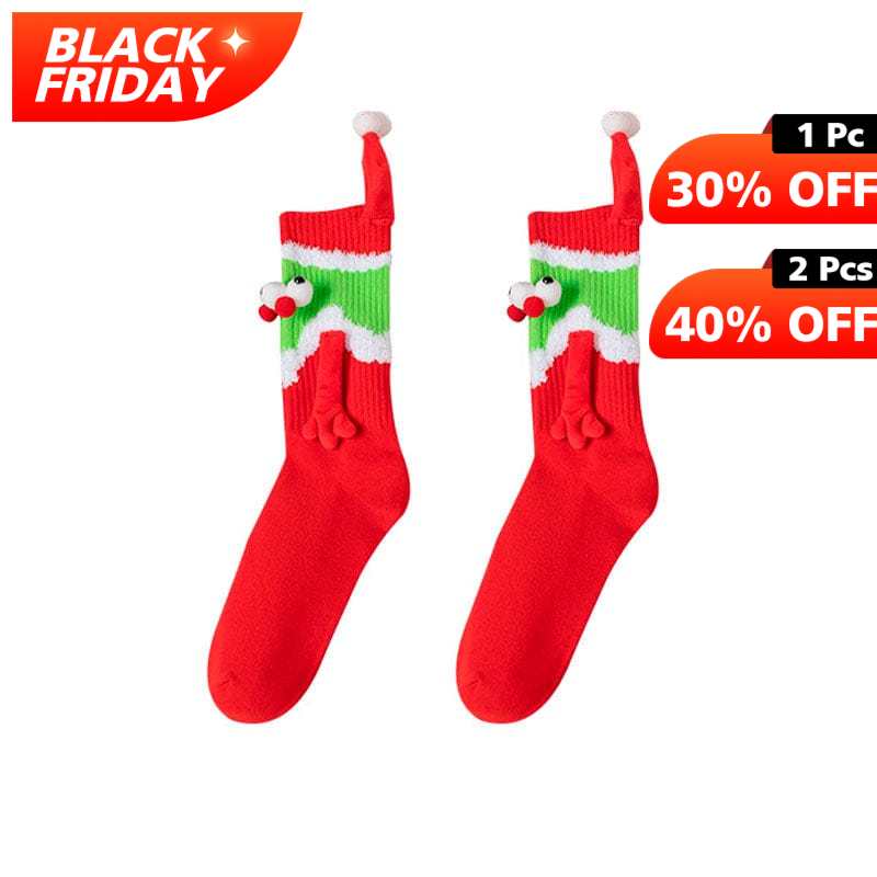 Red Christmas socks丨NueShiny