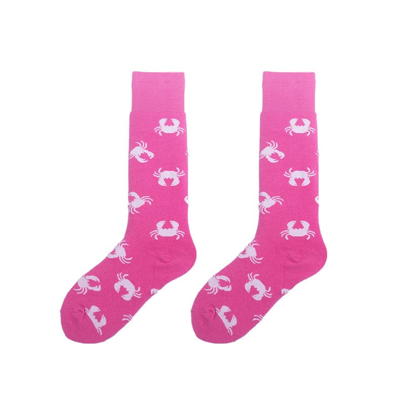 Pink Crab Socks丨NueShiny