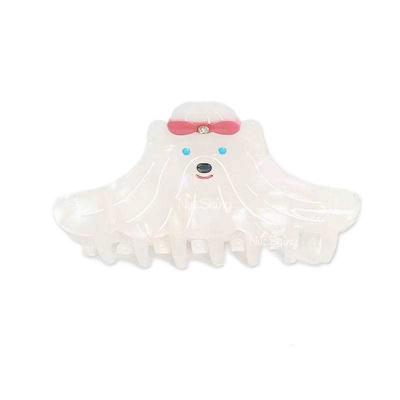 Creative Dog in Mop Shape Hair Claw丨NueShiny