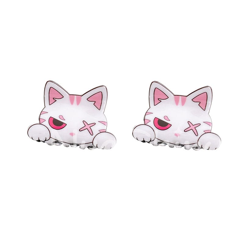 2Pcs Playful Cute Kitty Cat Hair Claw | NueShiny