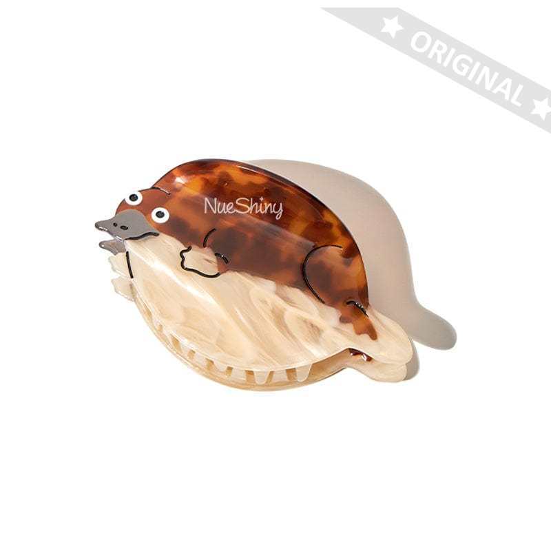 Medium Roundy the Platypus Hair Claw | NueShiny