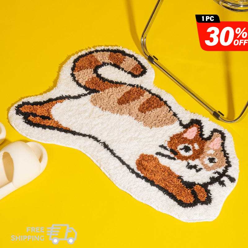 Escape Cat Pet Rug Lovely Children Mat丨NueShiny