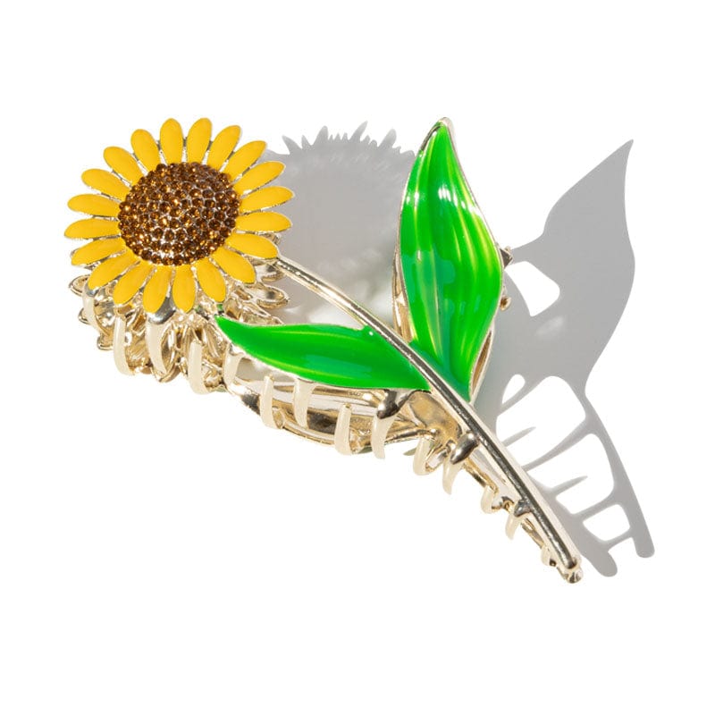 Sunflower Girl Gift Pretty Hairpin Hair Claw丨NueShiny