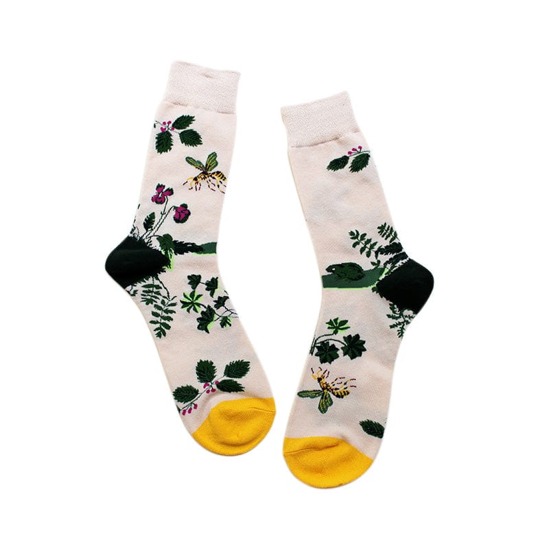 Flowers and Plants Socks丨NueShiny