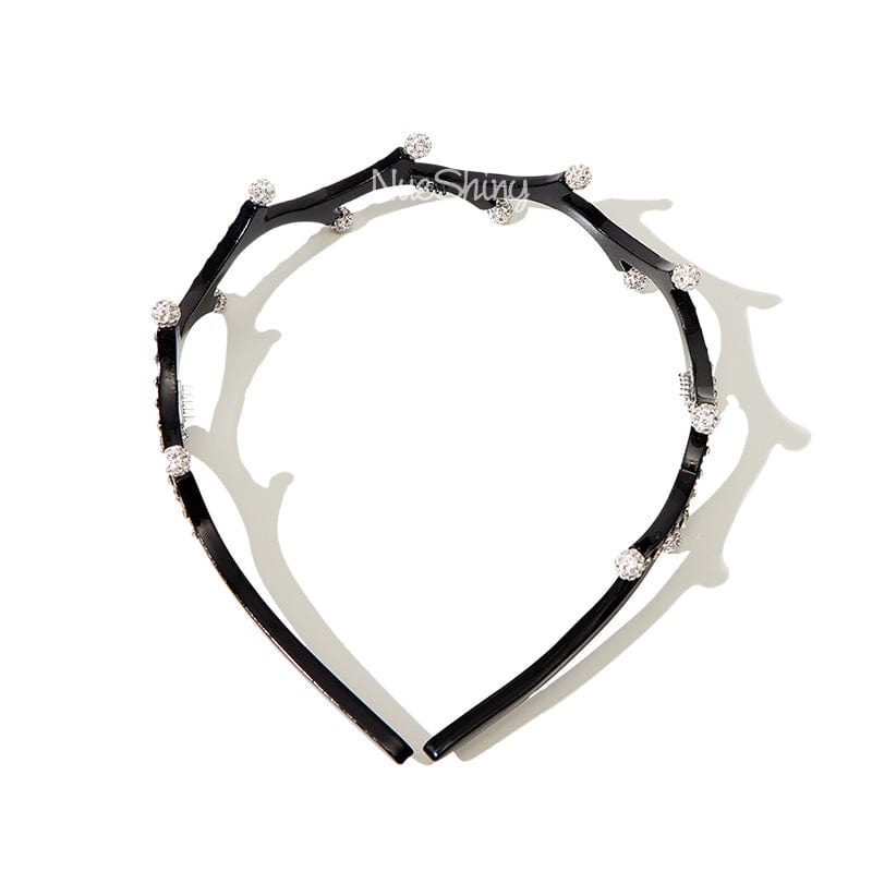 Gorgeous Black Twig Head Band丨NueShiny