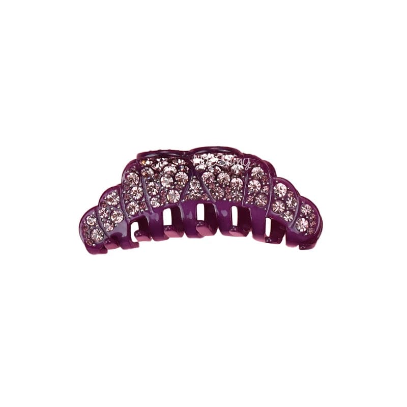 Brilliant Rhinestone Purple Hair Claw丨NueShiny