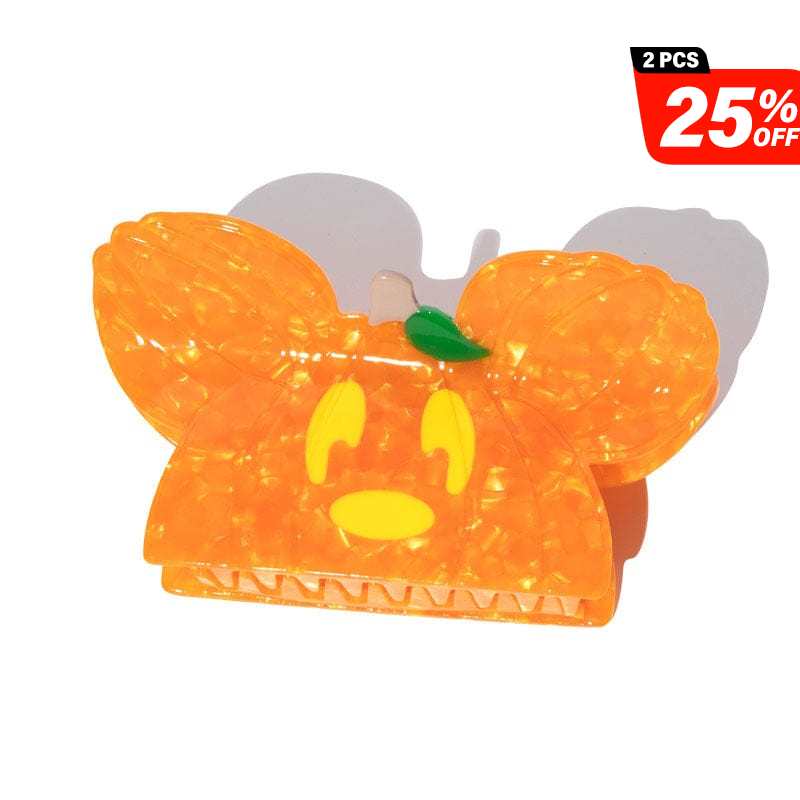 Halloween Mickey Pumpkin Hair Claw丨NueShiny