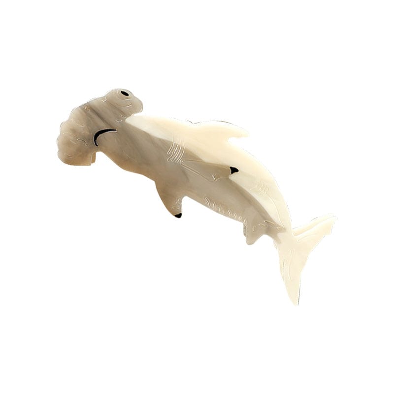 Large Grey Hammerhead Shark Hair Claw | NueShiny