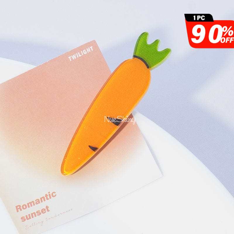 Mini Carrot Hair Clip丨NueShiny