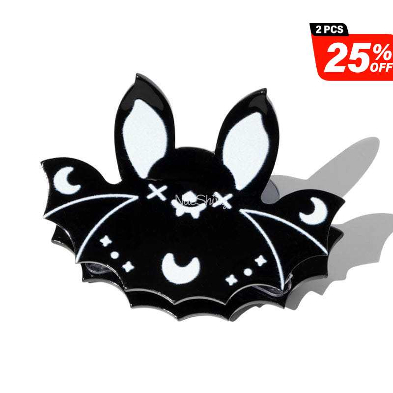 Funny Bat Halloween Hair Claw Clip