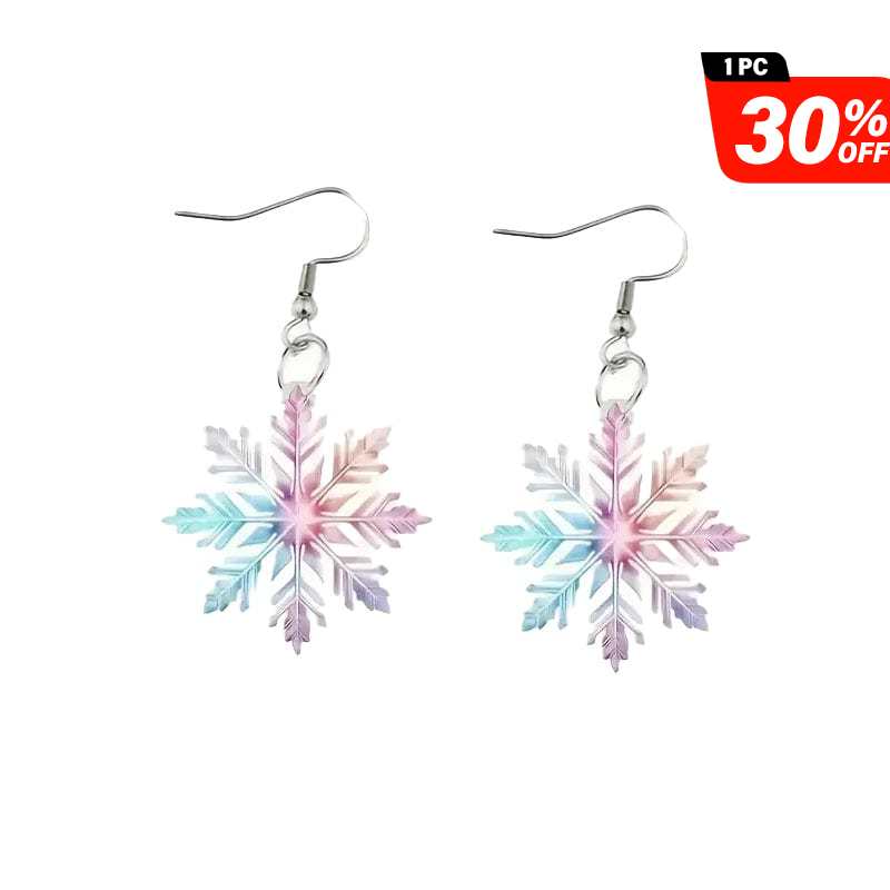 Gradient Icy Flower Earrings | NueShiny