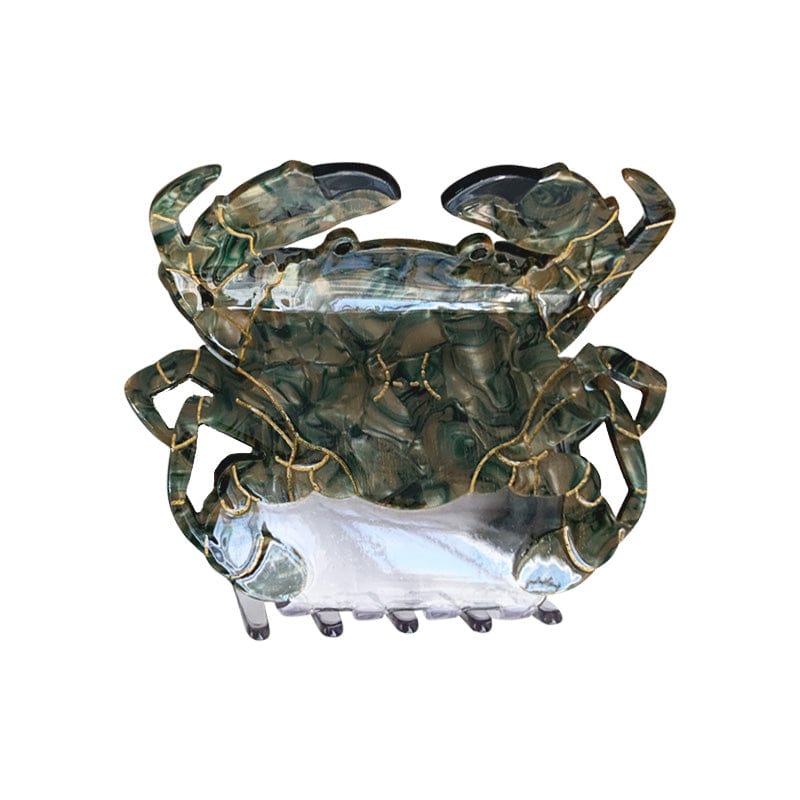 Medium Blue Grey Crab Hair Claw | NueShiny