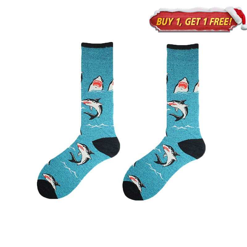 Shark Ocean Series Socks丨NueShiny