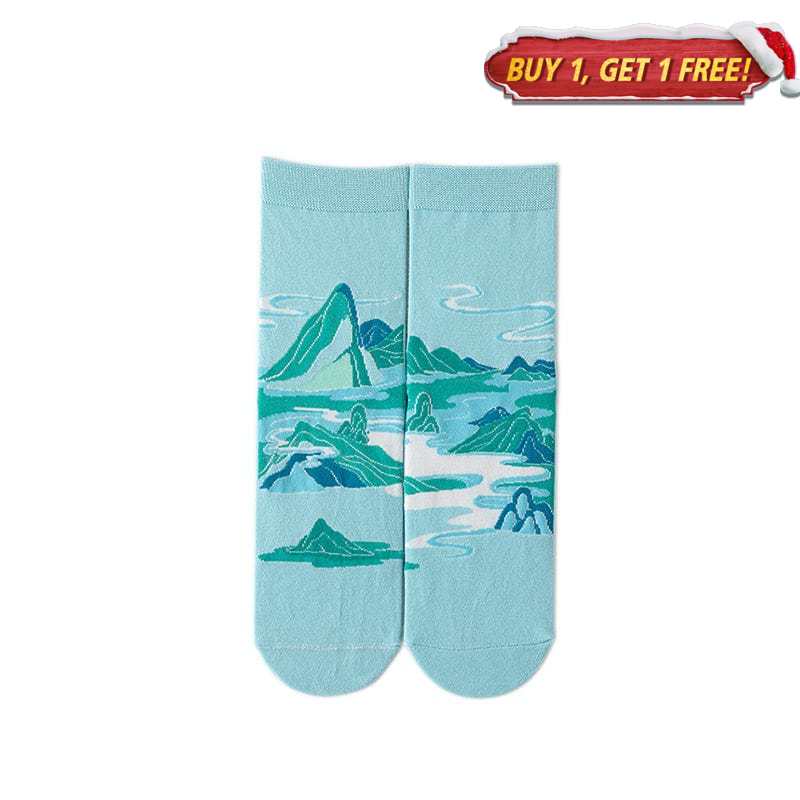 Mountain River Trail Socks丨NueShiny