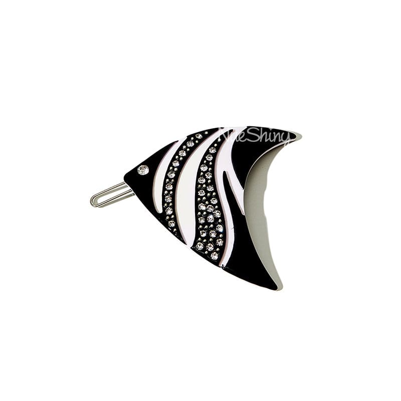 Black Diamond Clownfish Hair Clip丨NueShiny