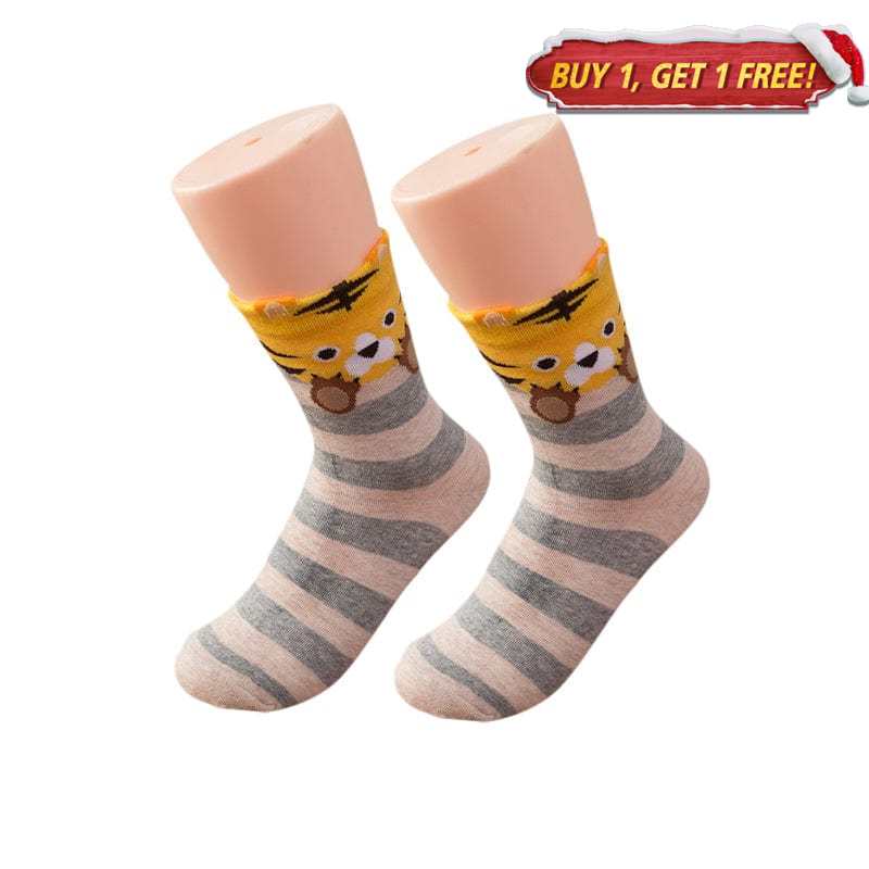 Tiger Tracks Socks | NueShiny