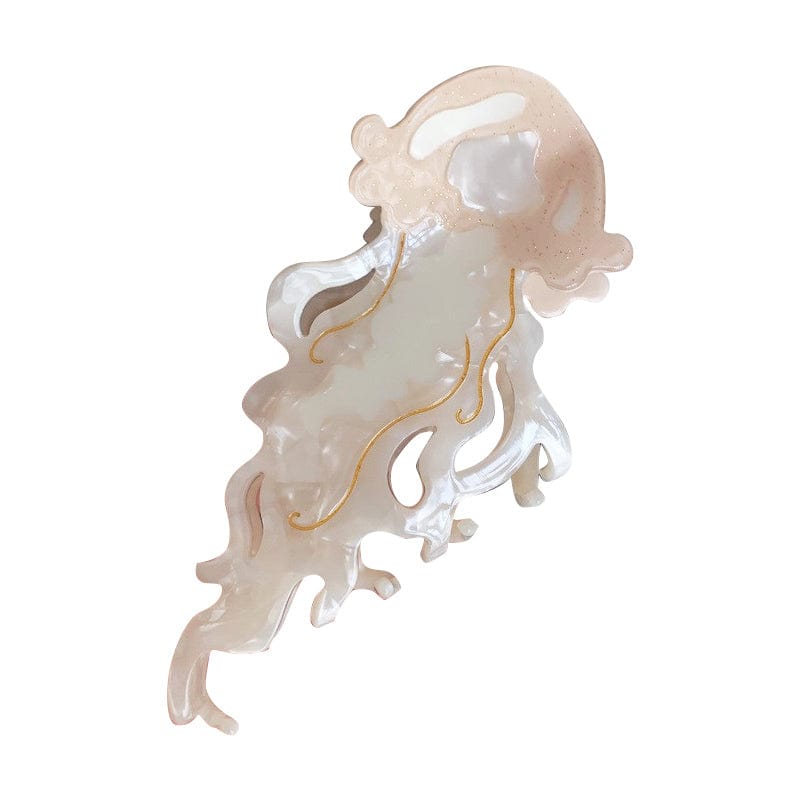 Large Pink Jellyfish Hair Claw丨NueShiny