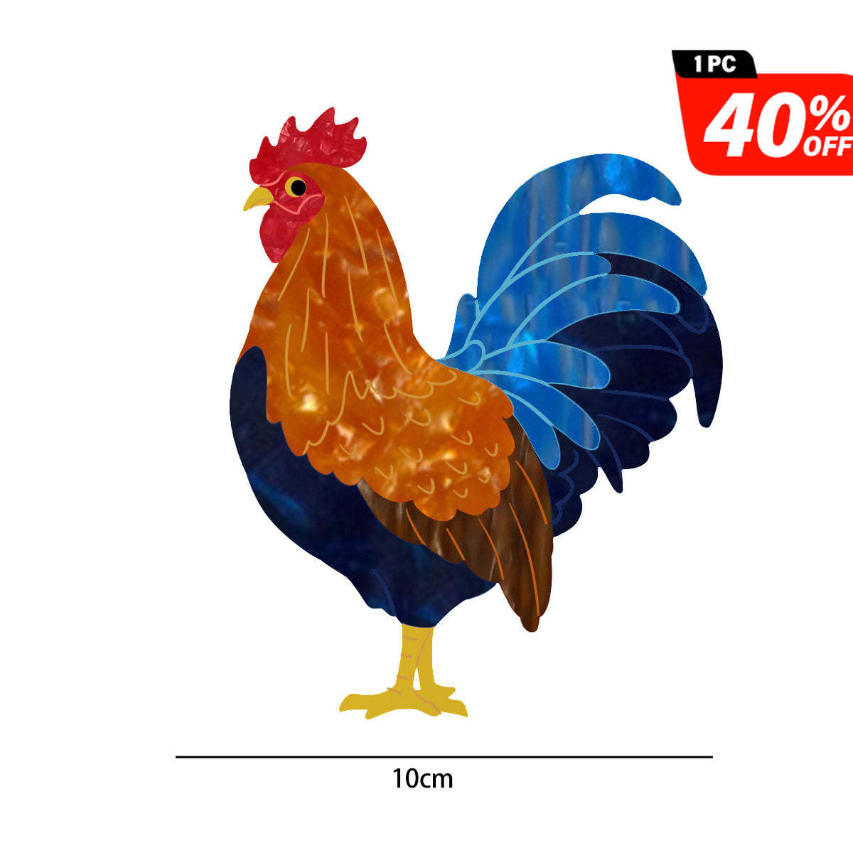 Pre-Sale Medium Rooster Hair Claw - 40% off | Nueshiny