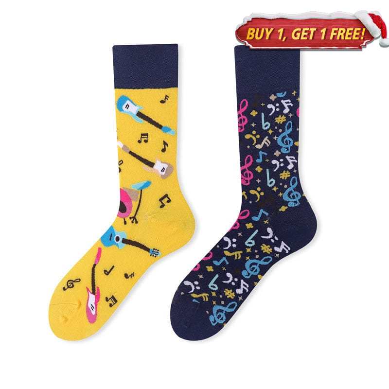 Guitar Notes Socks | Nueshiny