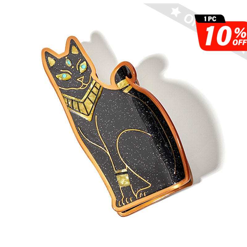 Jumbo Bastet the Black Cat Hair Claw | NueShiny