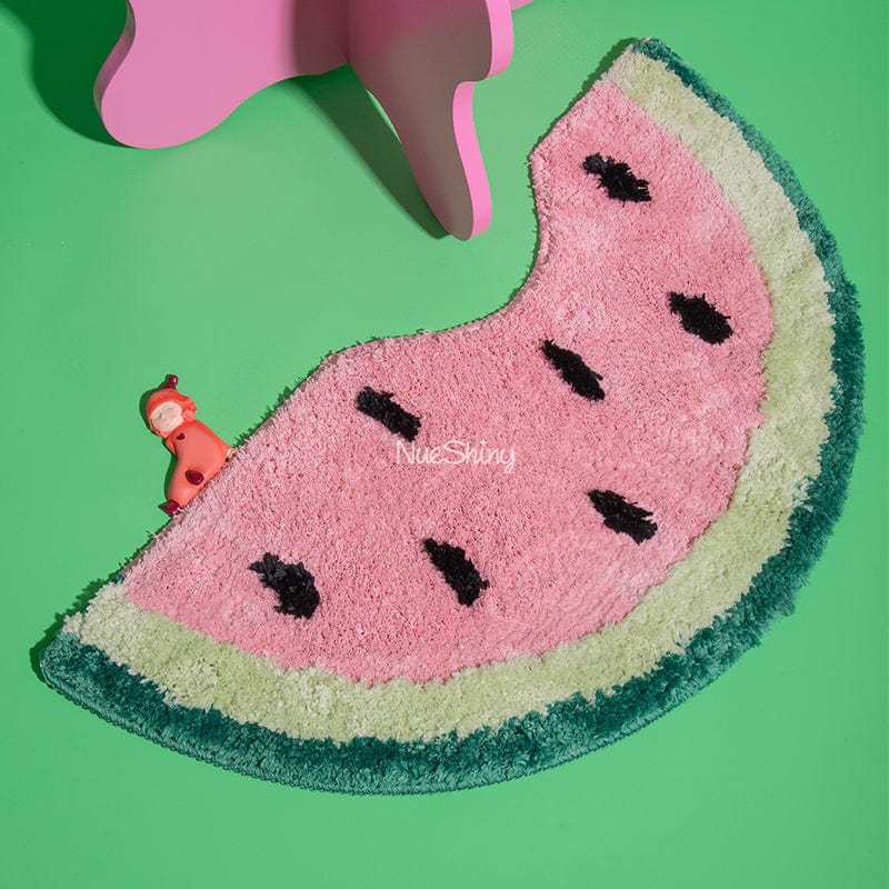 Unique Bath Rugs Watermelon丨NueShiny