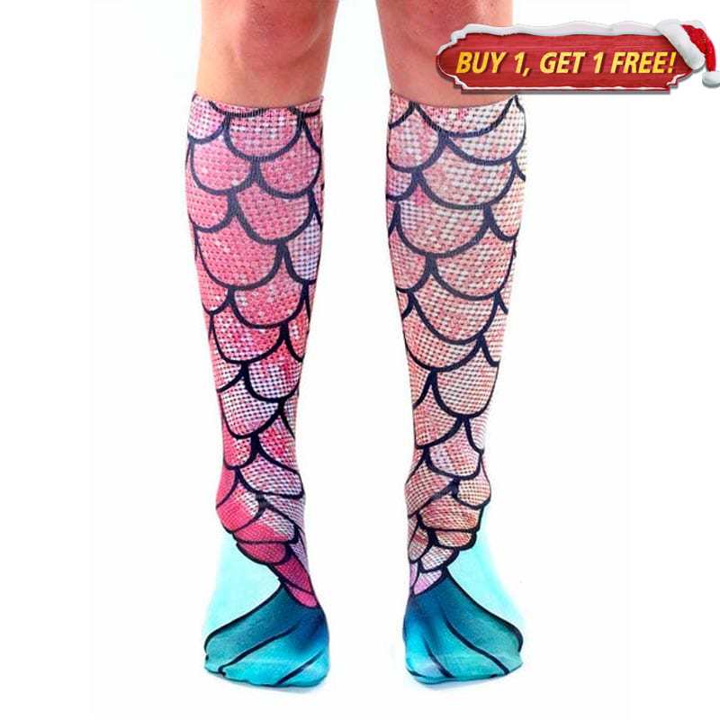 Knee-high Fishtail Socks丨NueShiny