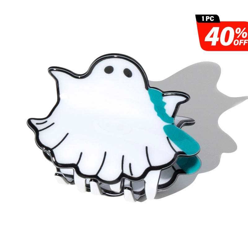 Happy Halloween Ghost Hair Claw Clip丨NueShiny