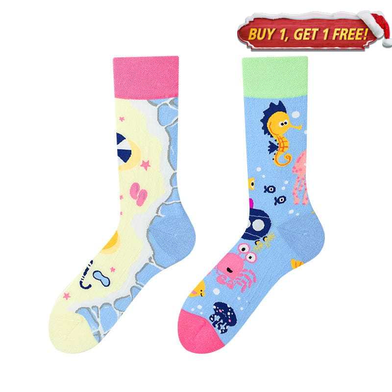 Underwater World Socks | Nueshiny