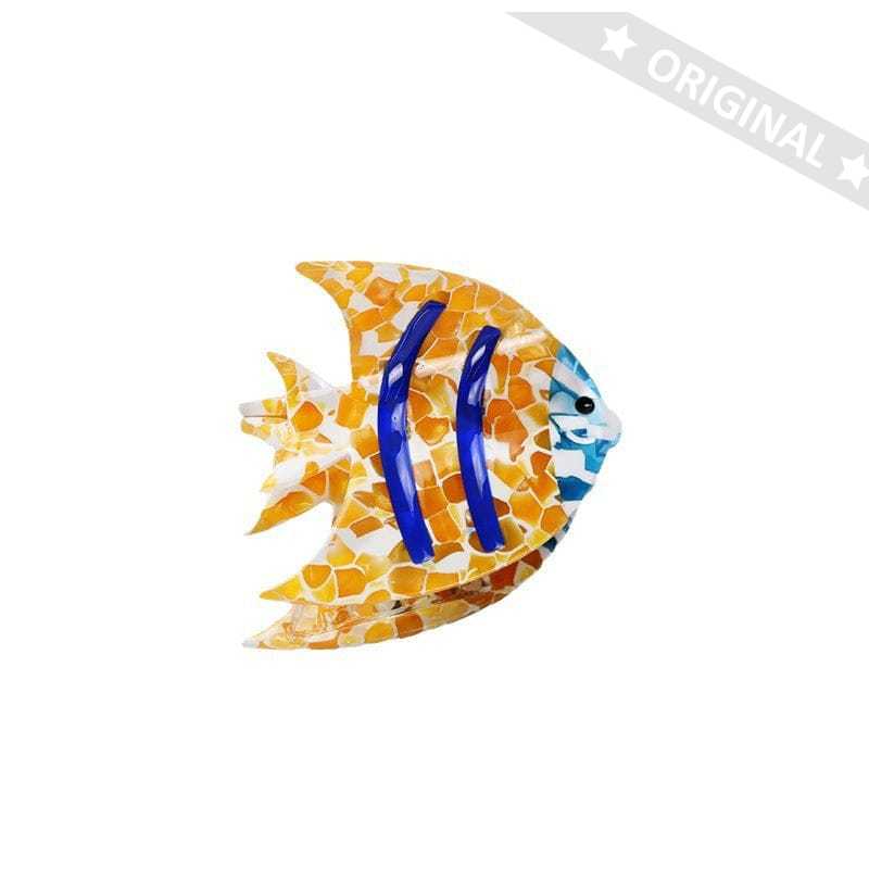 Orange Angelfish Hair Claw丨NueShiny