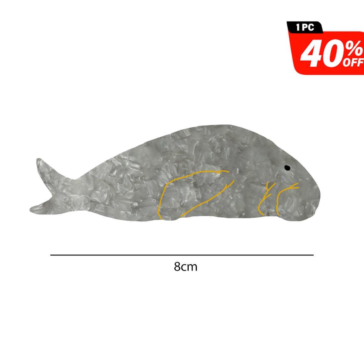 Pre-Sale Large Dugong Hair Claw | NueShiny