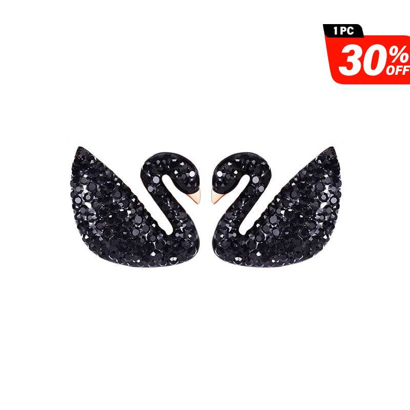 Black Swan Earrings丨NueShiny