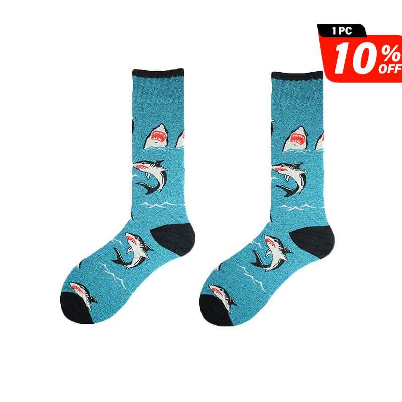 Shark Ocean Series Socks丨NueShiny