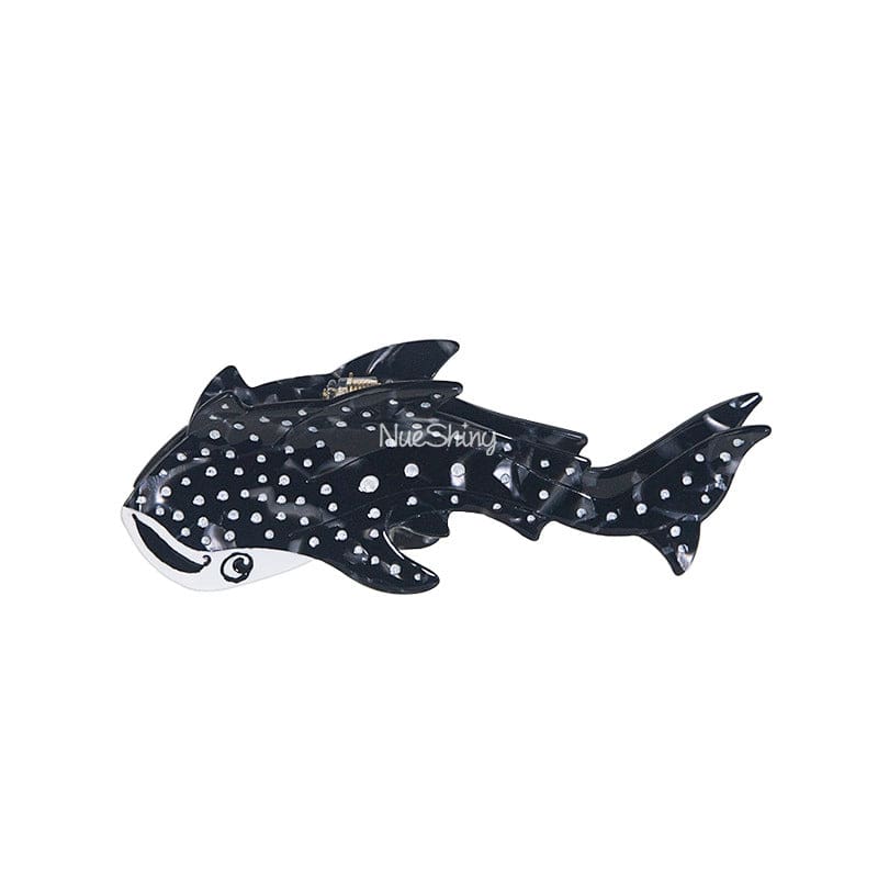 New Unique Diamond Cute Whale Shark Fashionable Hair Claw丨NueShiny