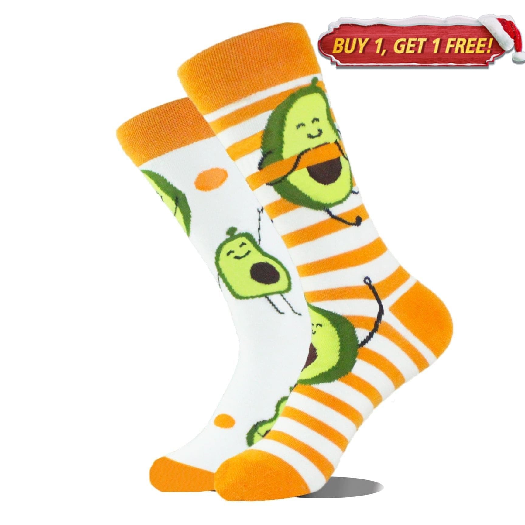 Avocado Mismatched Socks | Nueshiny