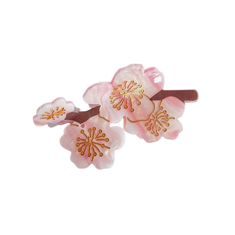 Pink Plum Blossom Hair Claw丨NueShiny