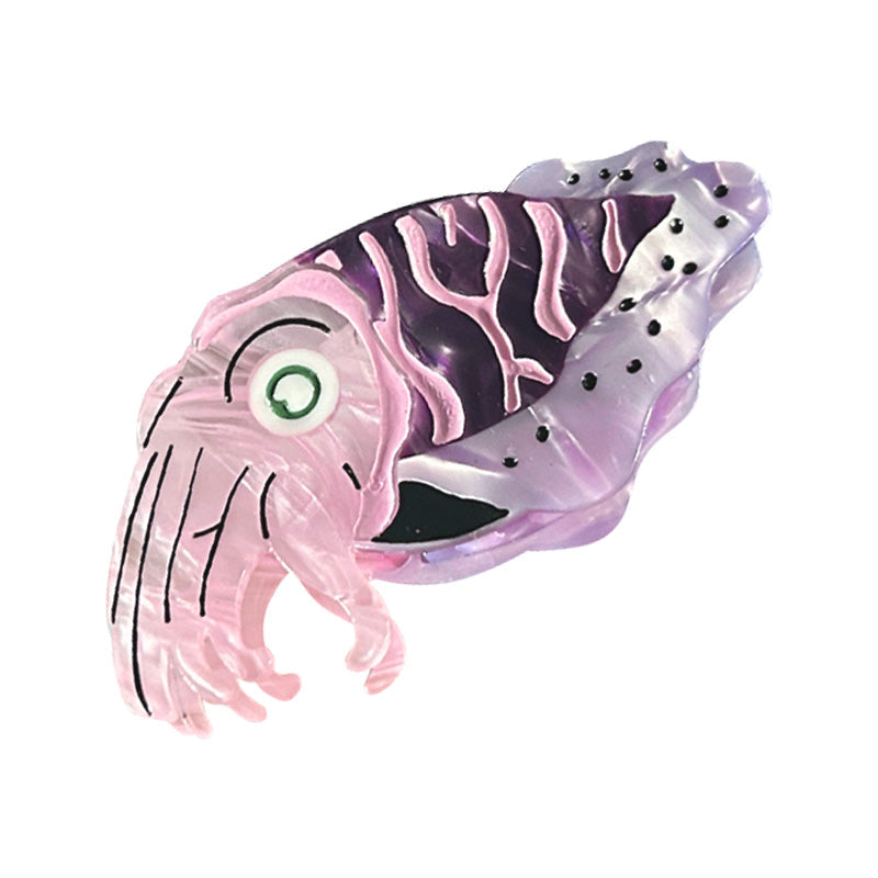 Medium  Pink Cartoon Squid Hair Claw | NueShiny